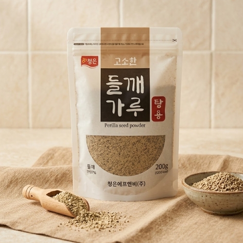【チョンウンF＆B】韓国えごまの粉