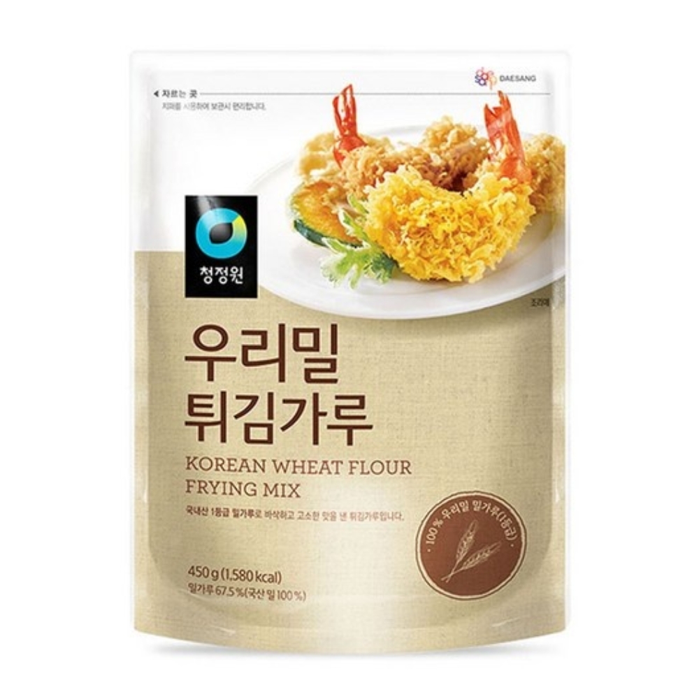 【清浄園】韓国産小麦 天ぷら粉 450g