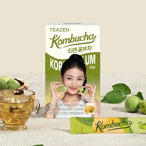 【TEAZEN】コンブチャ 梅 (韓国産梅味)