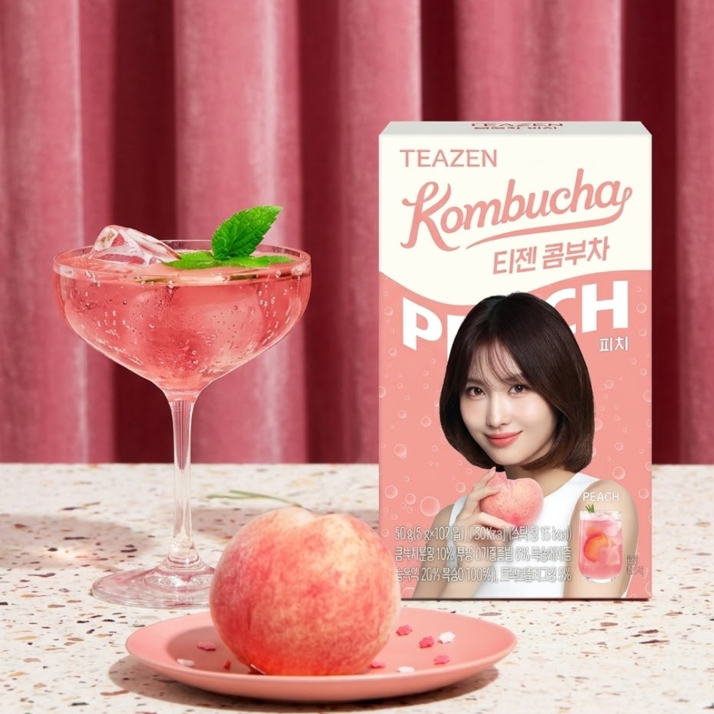 【TEAZEN】コンブチャ ピーチ