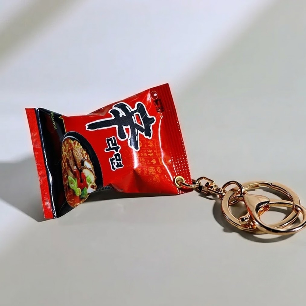 【韓国キーホルダー】ラーメン 3個セット