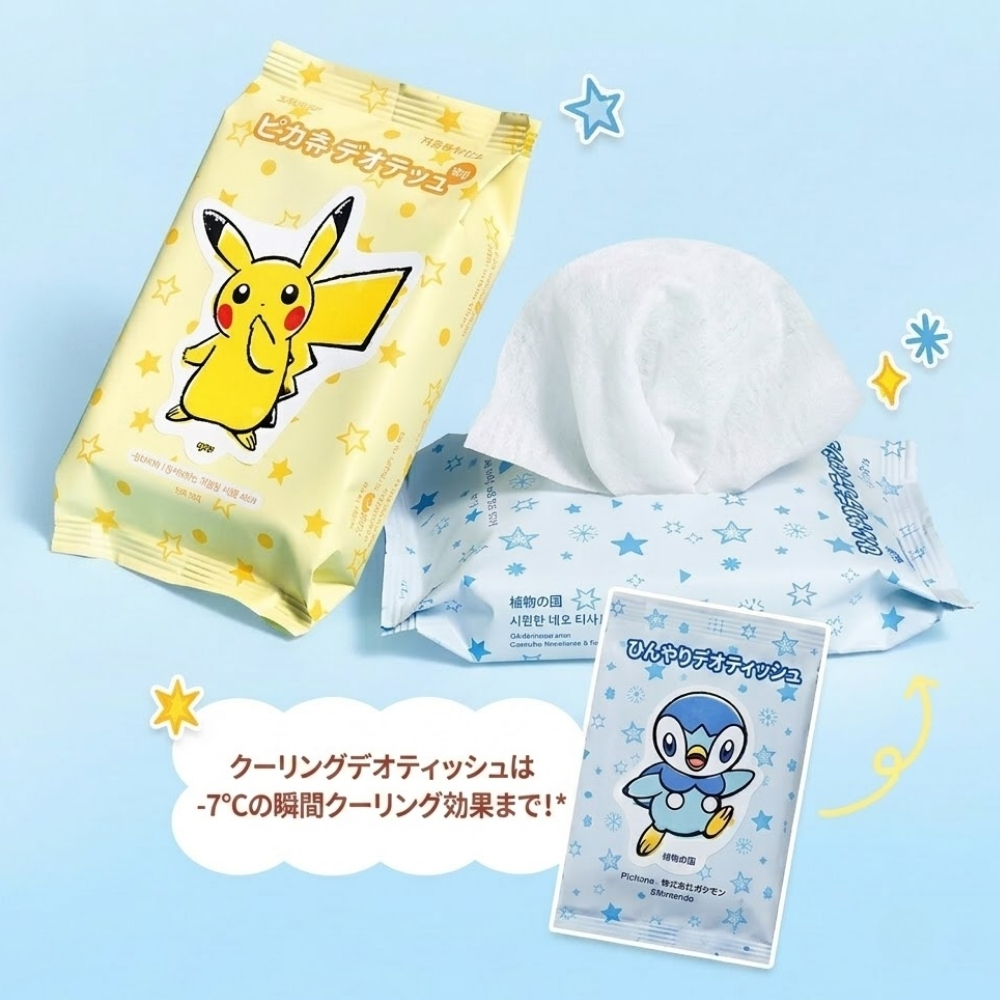 【植物ナラ】ポケモンエディション デオティッシュ 15枚入り