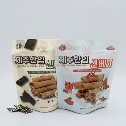 【当日出荷】済州ひとくちせんべい 35g×4袋セット